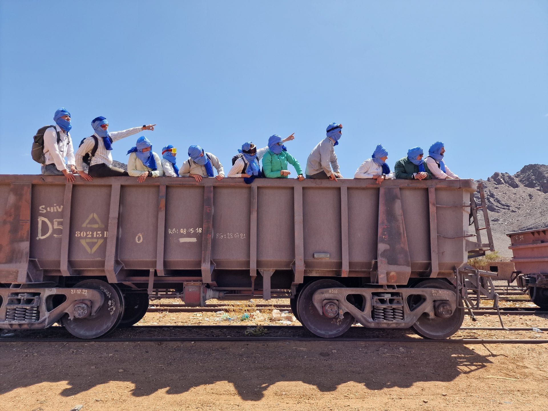 Riding the iron ore train – Mauritania